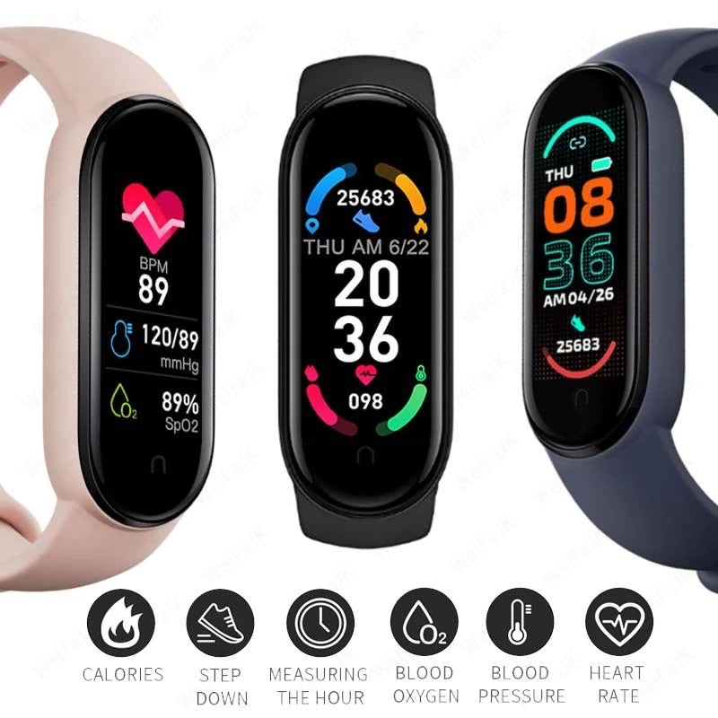 M6 Smartwatch for Men and Women