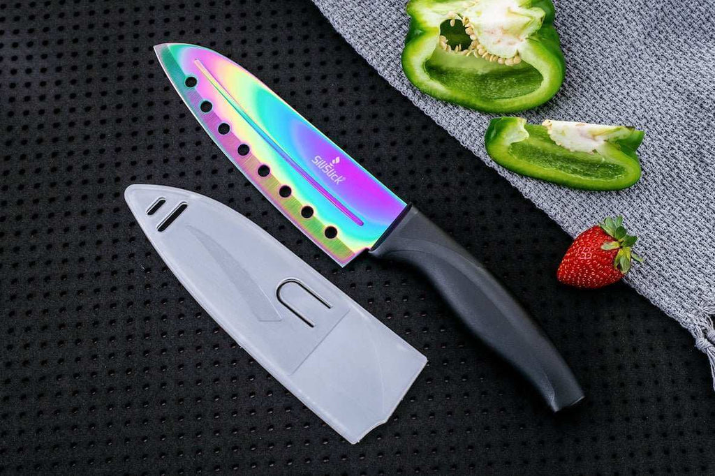 Kitchen Knife Set - Black Handle