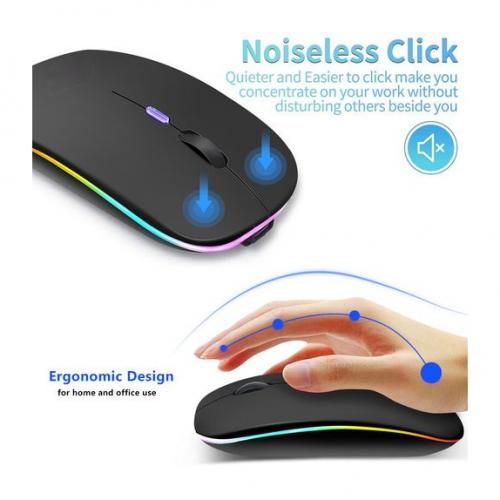 Souris Bluetooth sans fil aste