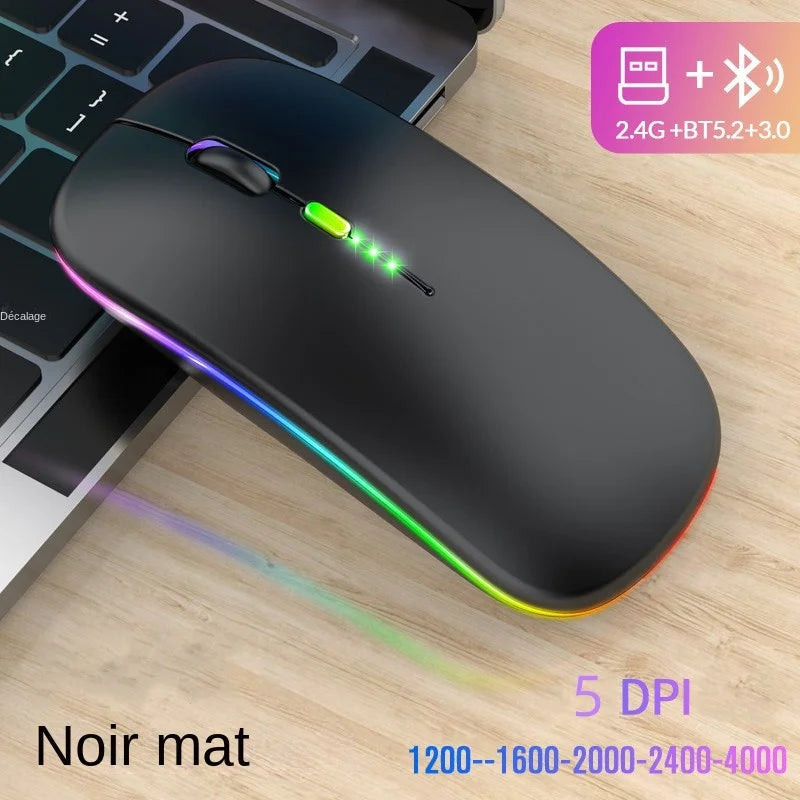 Souris Bluetooth sans fil aste